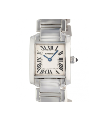 Cartier Orologio Tank Lady Oro Bianco 18 kt W5001253